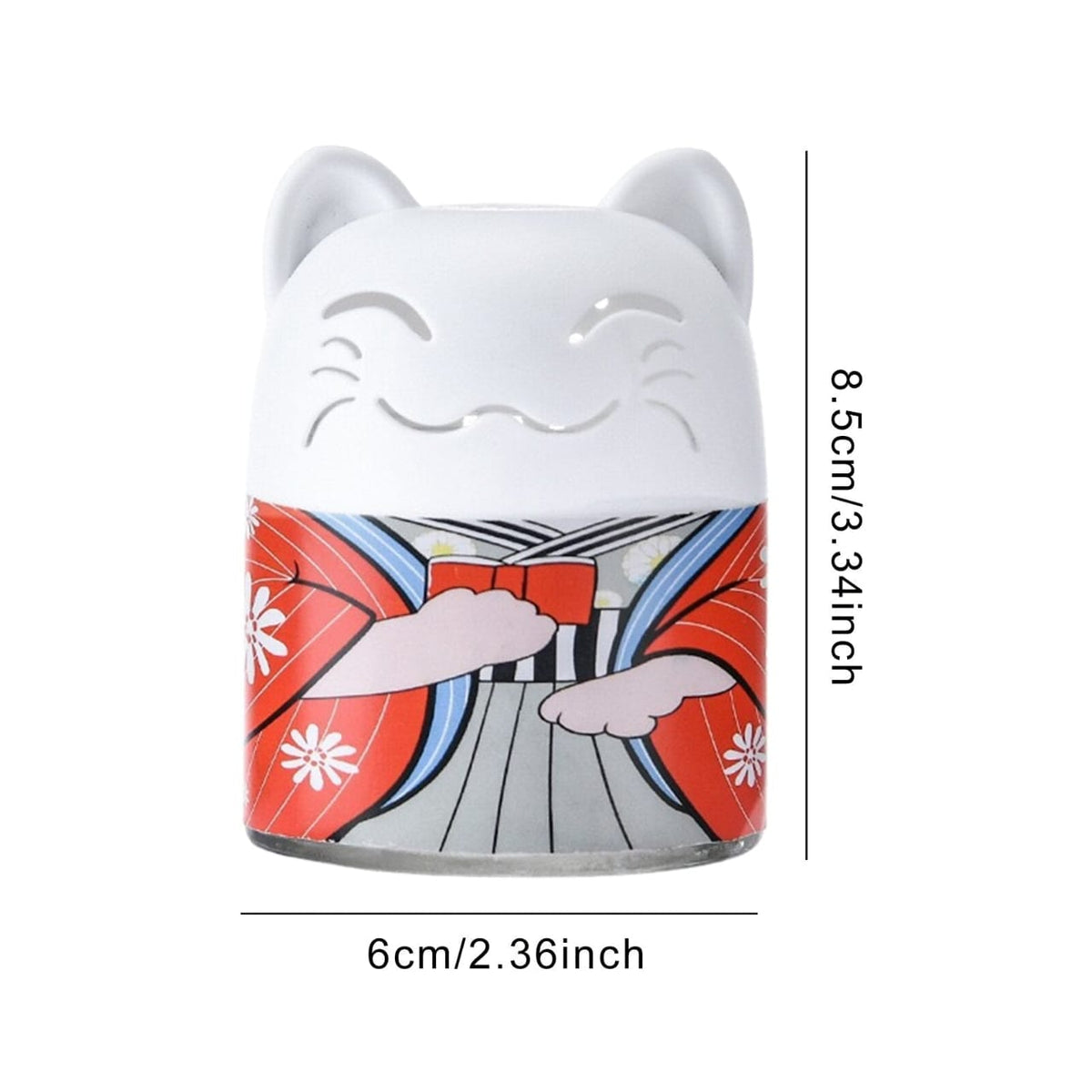 Bloc Nettoyant et Désodorisant pour WC – Édition Maneki-Neko