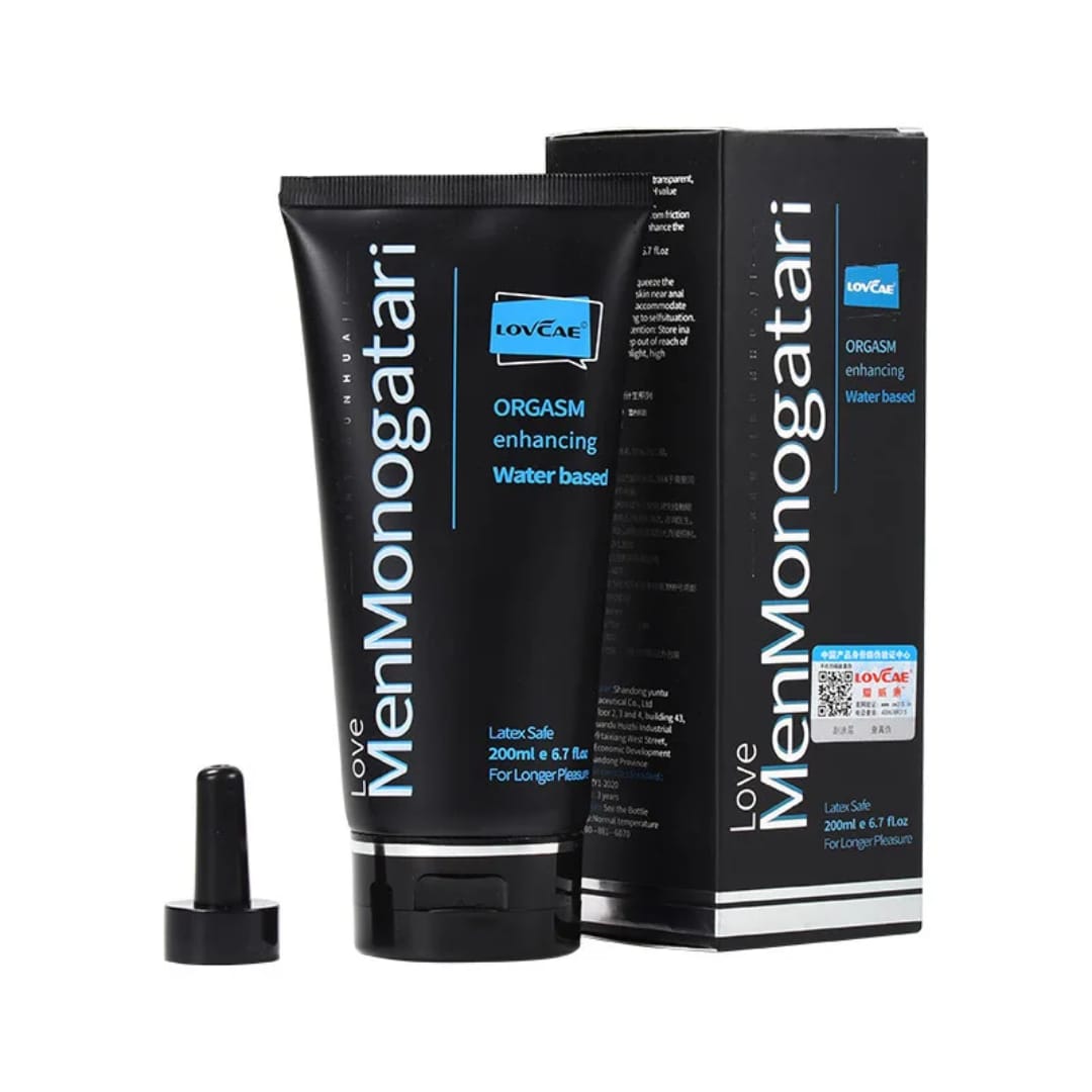 LOVE MENMONOGATARI – Gel Lubrifiant Intime à Base d'Eau (200 ml)