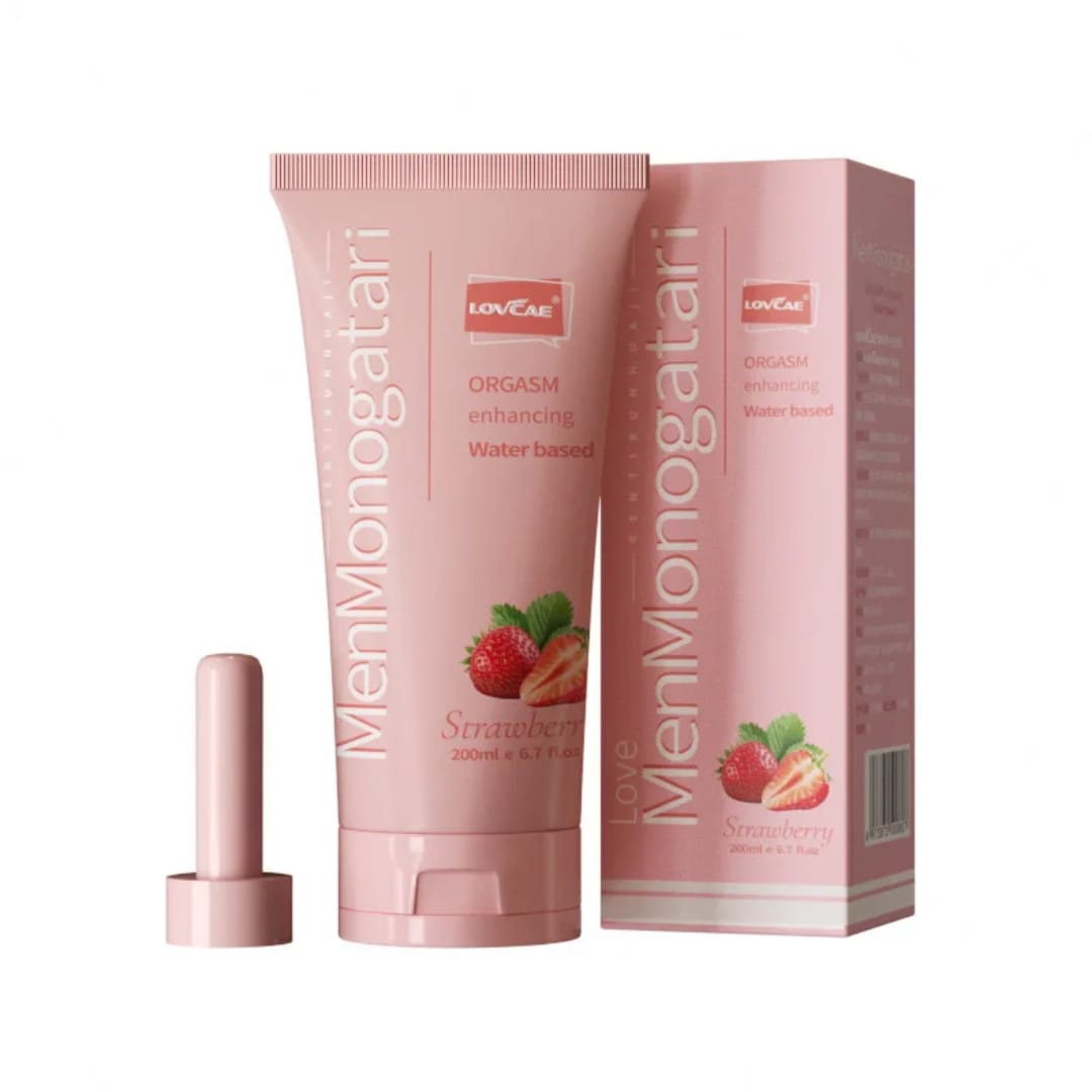 LOVE MENMONOGATARI – Gel Lubrifiant Intime à Base d'Eau (200 ml)